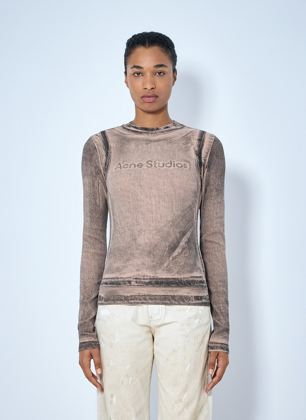 Acne Studios Acne Studios Women Long Sleeve Logo Top