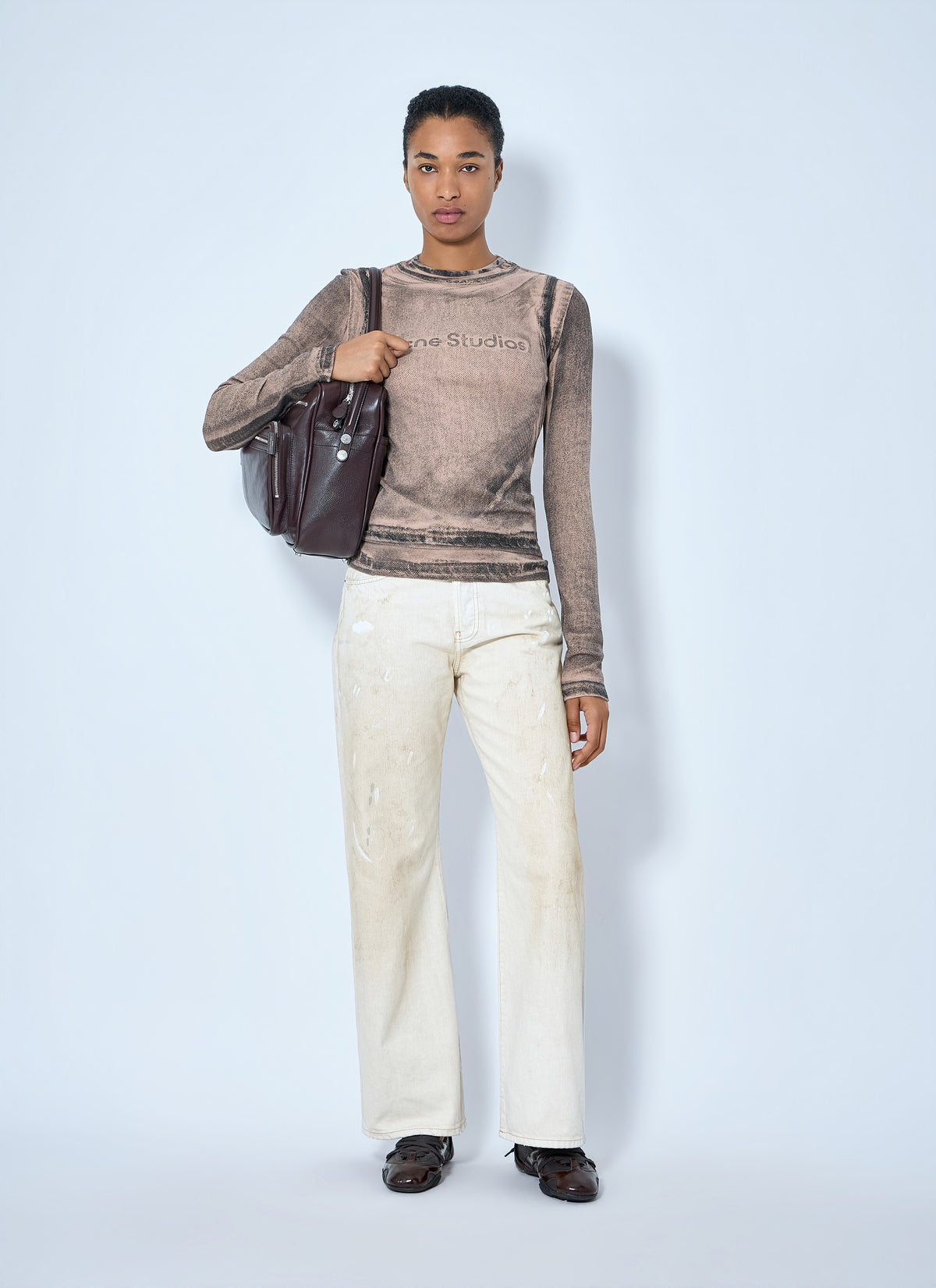 Acne Studios Acne Studios Women Long Sleeve Logo Top