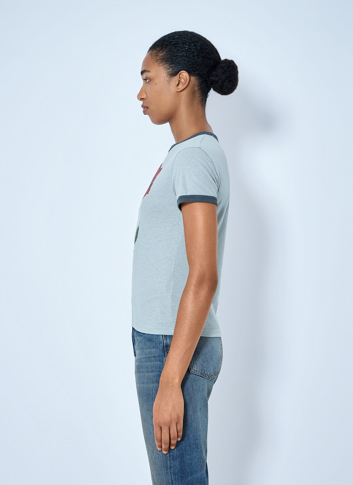 Acne Studios Acne Studios Women Graphic Rose T-Shirt