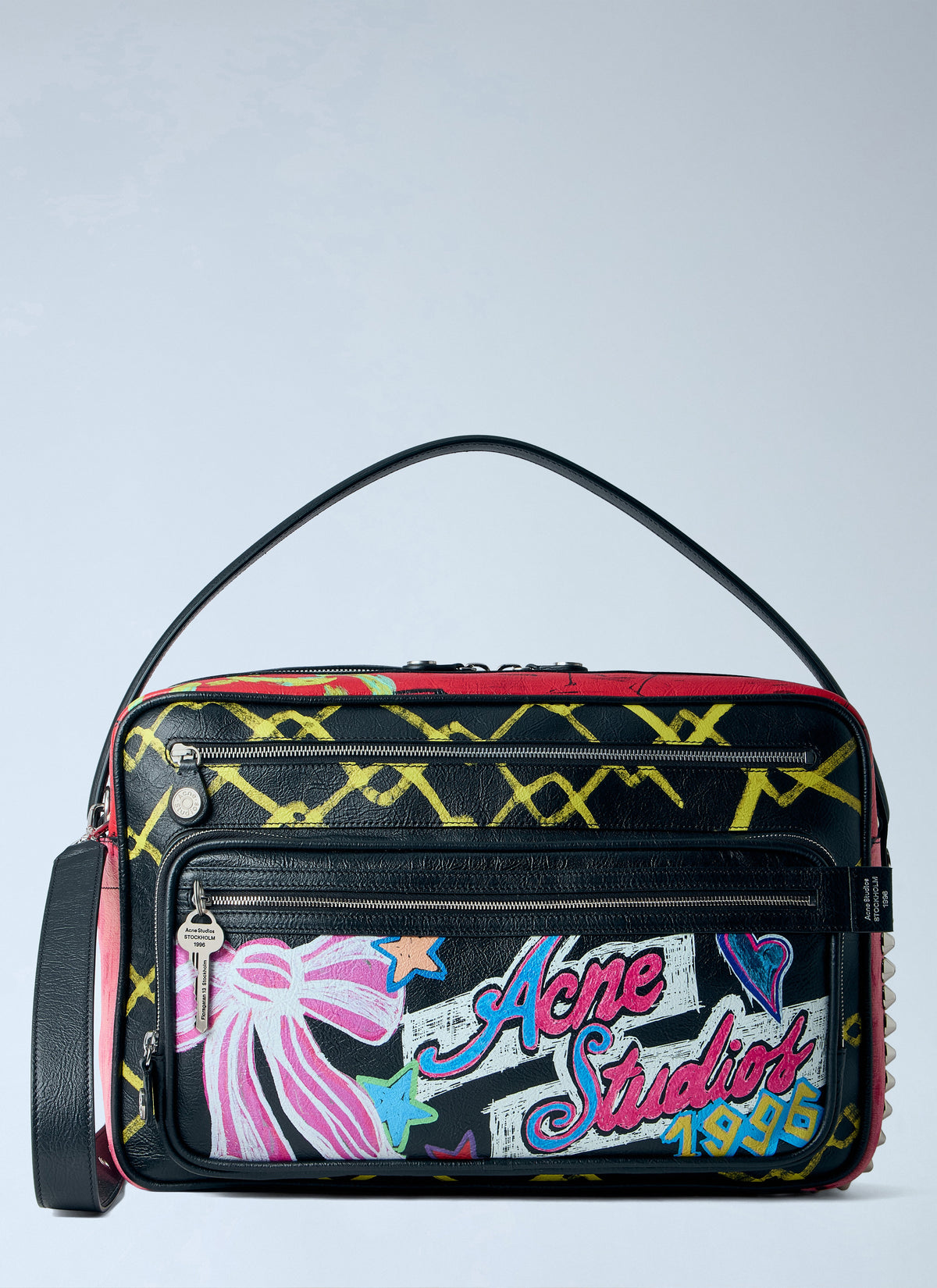 Acne Studios Women Camero Camera Punk Printed Shoulder Bag