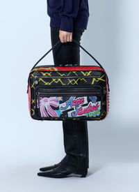 Acne Studios Women Camero Camera Punk Printed Shoulder Bag