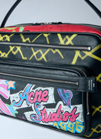 Acne Studios Women Camero Camera Punk Printed Shoulder Bag