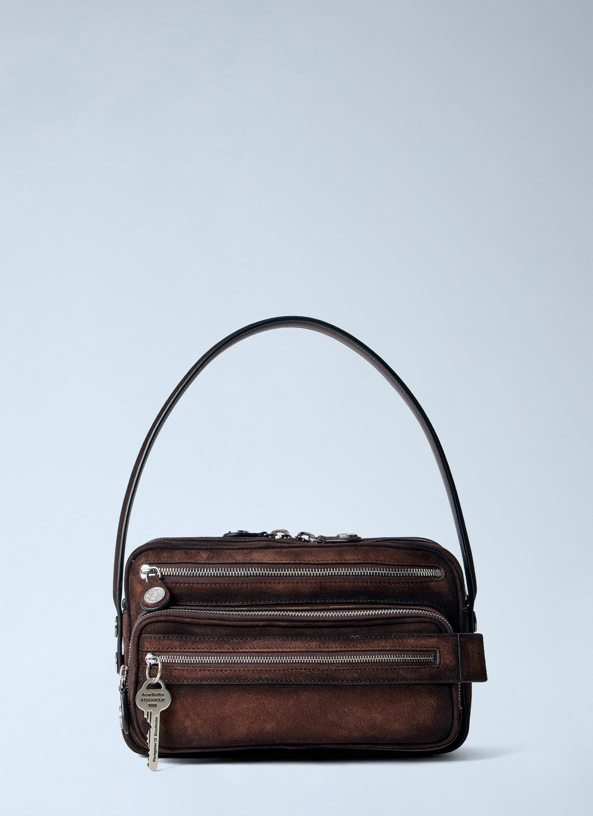 Acne Studios Women Camero Party Suede Shoulder Bag