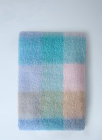 Acne Studios Women Mohair Checked Scarf