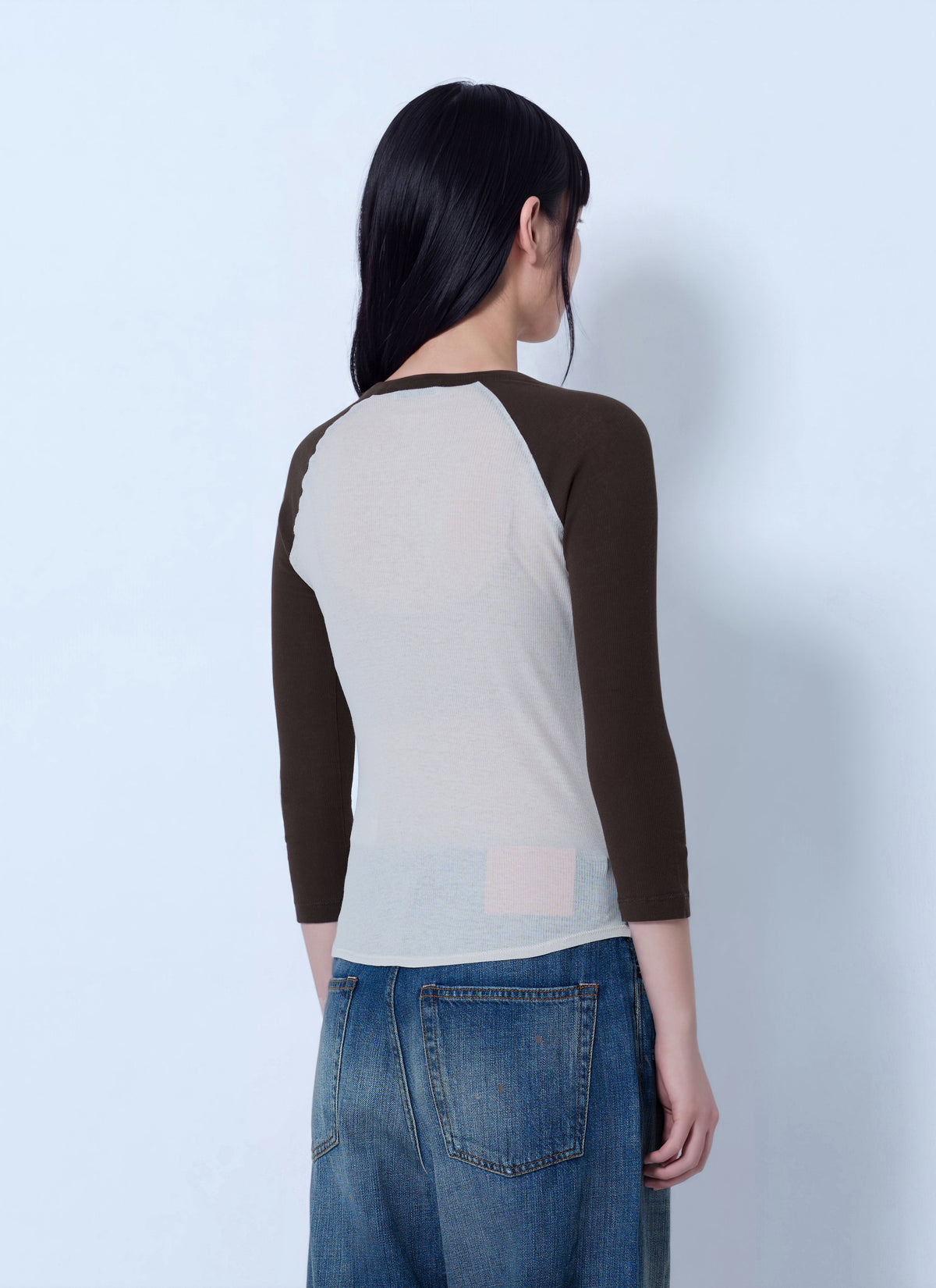 Acne Studios Women Raglan Sleeve Graphic T-Shirt