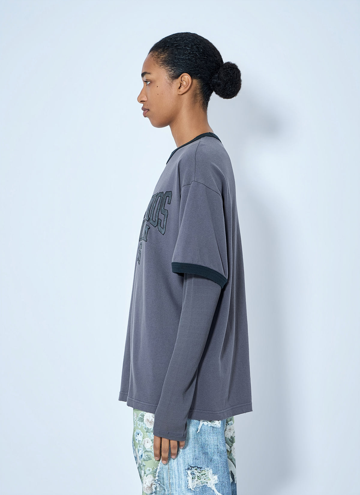 Acne Studios Acne Studios Women Layered Graphic T-Shirt