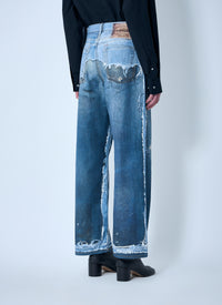 Acne Studios Women Trompe-L'oeil Jeans