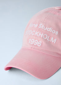 Acne Studios Women Washed Logo Cap