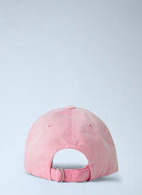 Acne Studios Men Washed Logo Cap