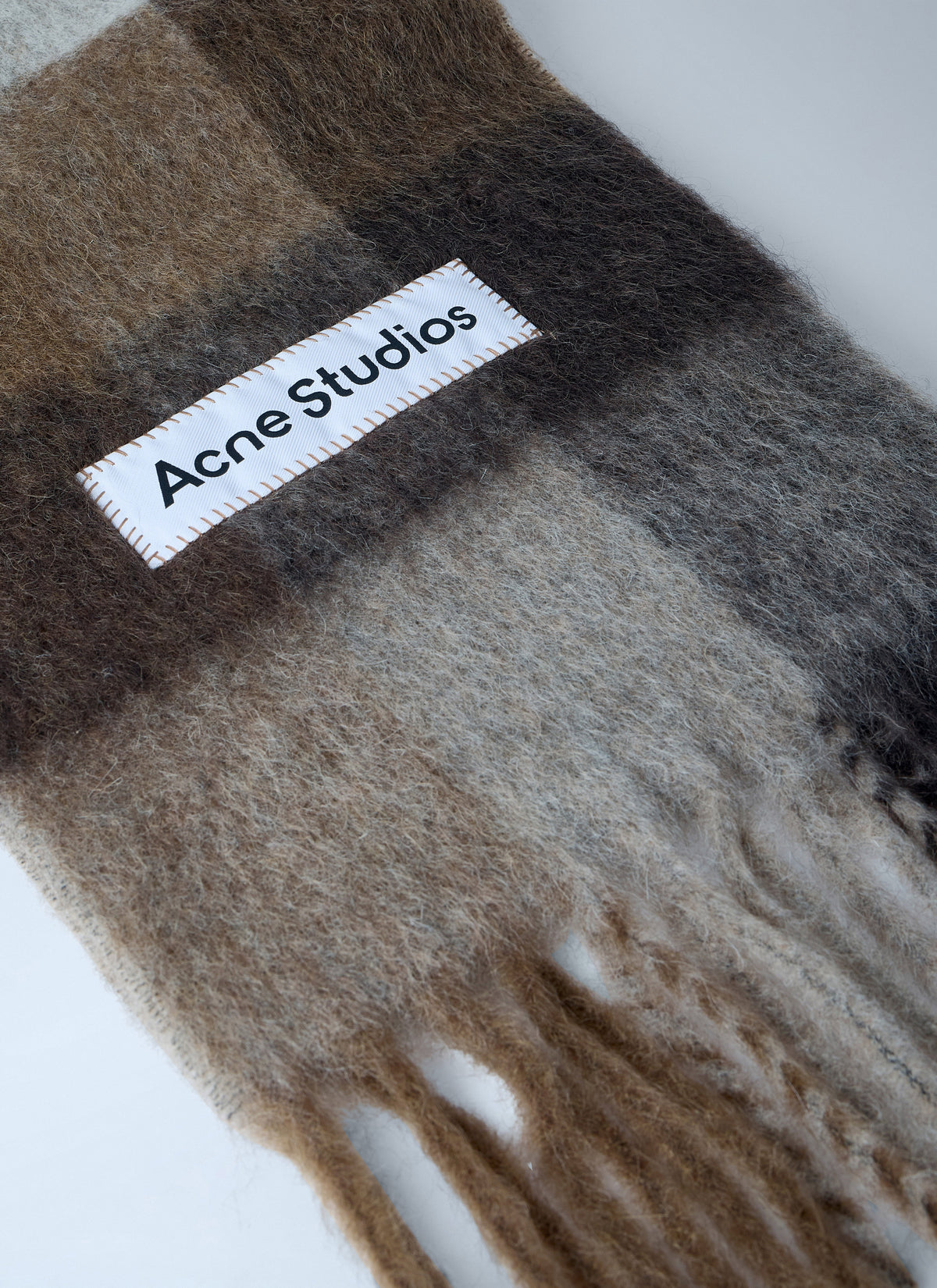 Acne Studios Women Fringed Wool Scarf