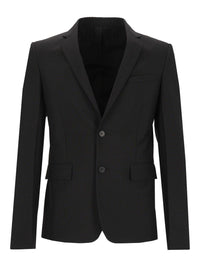 Fendi Men Kid Mohair Blazer