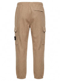 Stone Island Men Wool Nylon Flannel-Tc Pants
