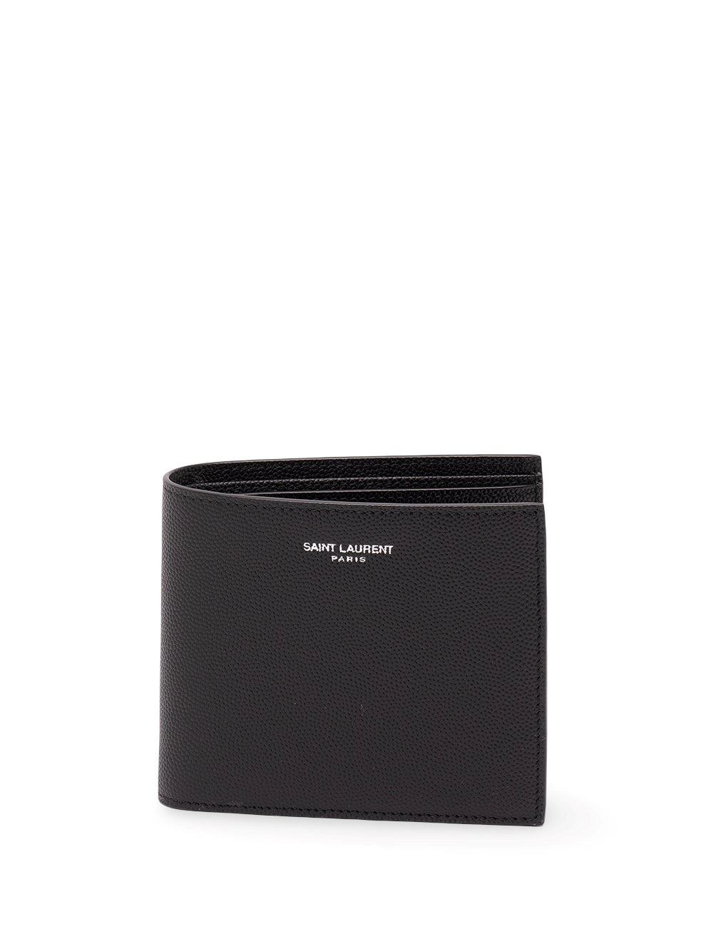 Saint Laurent Men Saint Laurent Paris Eastwest Wallet In Grain De Poudre Leather
