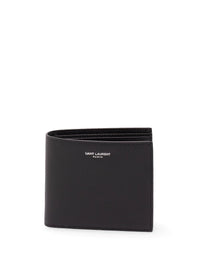 Saint Laurent Men Saint Laurent Paris Eastwest Wallet In Grain De Poudre Leather