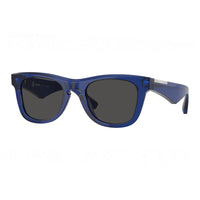 Burberry Sunglasses Square Full Rim, Blue Frame and Dark Grey Lens BE4426411087