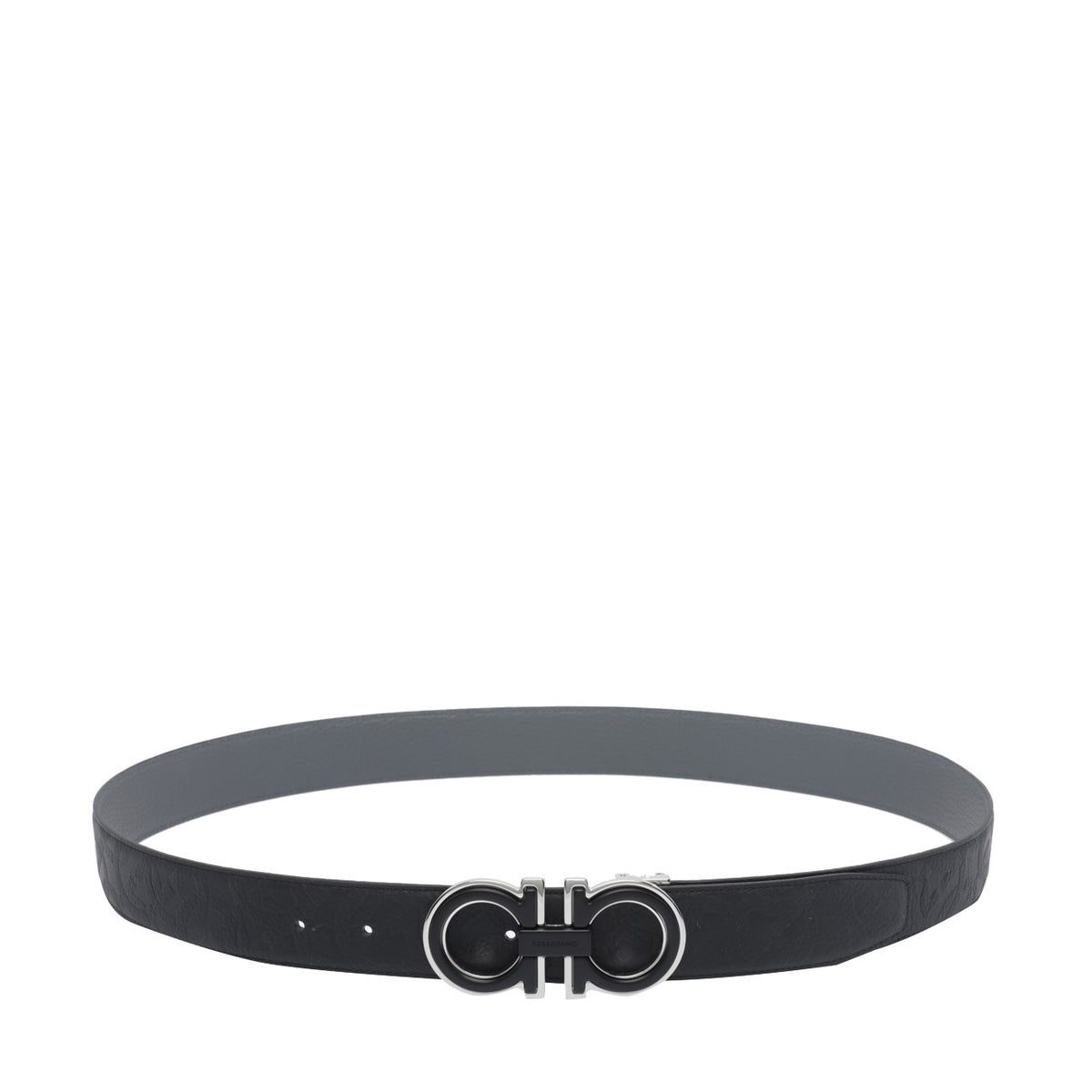 Ferragamo Ferragamo Men Adjustable And Reversible Gancini Belt