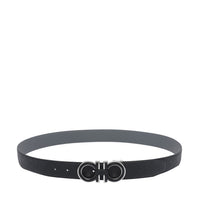 Ferragamo Ferragamo Men Adjustable And Reversible Gancini Belt