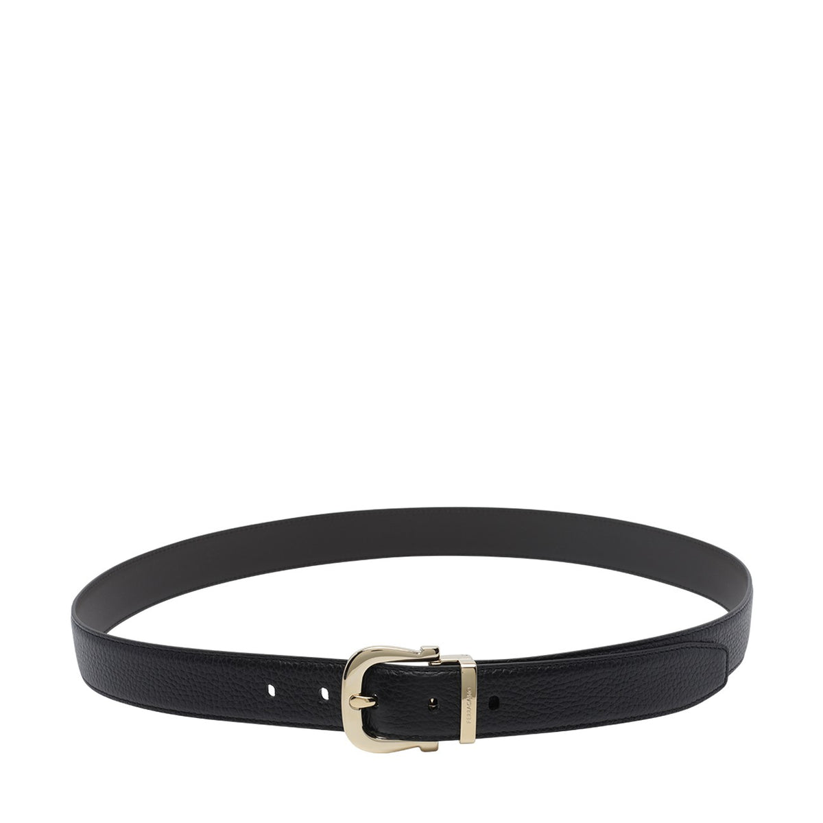 Ferragamo Ferragamo Men Adjustable Belt With Single Gancini Buckle