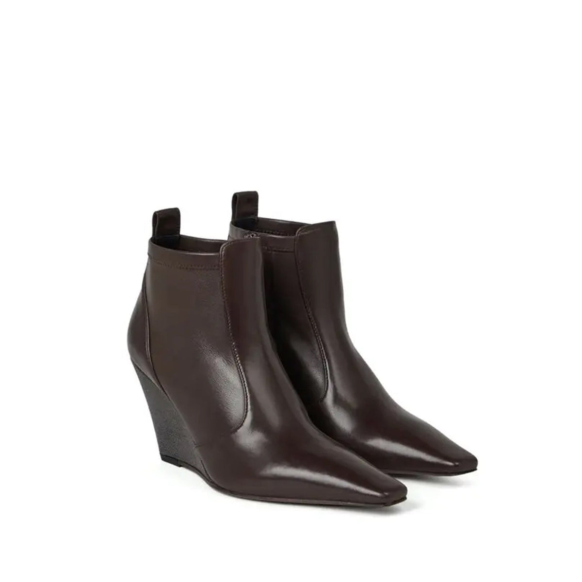 Brunello Cucinelli Brunello Cucinelli Monili Wedge Ankle Boots Women