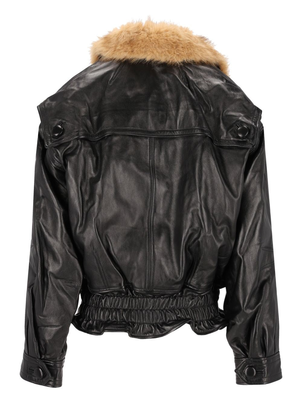 Isabel Marant Women "Valina" Black Leather Jacket