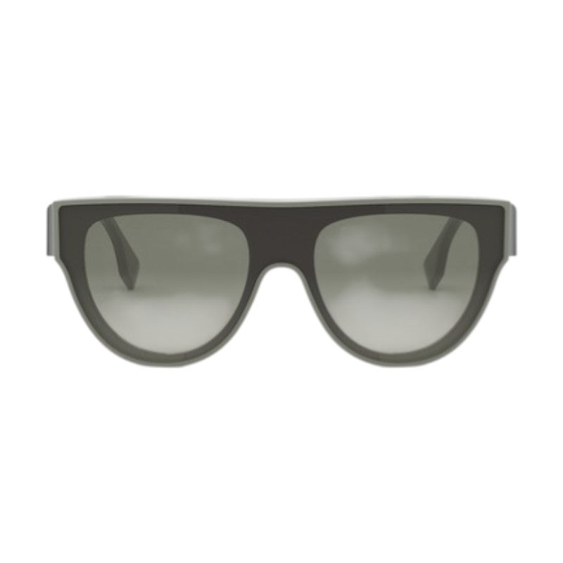 Fendi Fendi Sunglasses Geometric Full Rim, Shiny Green Frame and Green Gradient Lens FE40150I95P