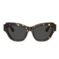 Burberry Sunglasses Cat Eye Full Rim, Dark Havana Frame and Dark Grey Lens BE4423410687