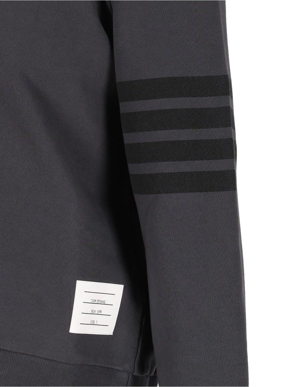 Thom Browne Men 4 Bar Cotton Jersey Sweatshirt