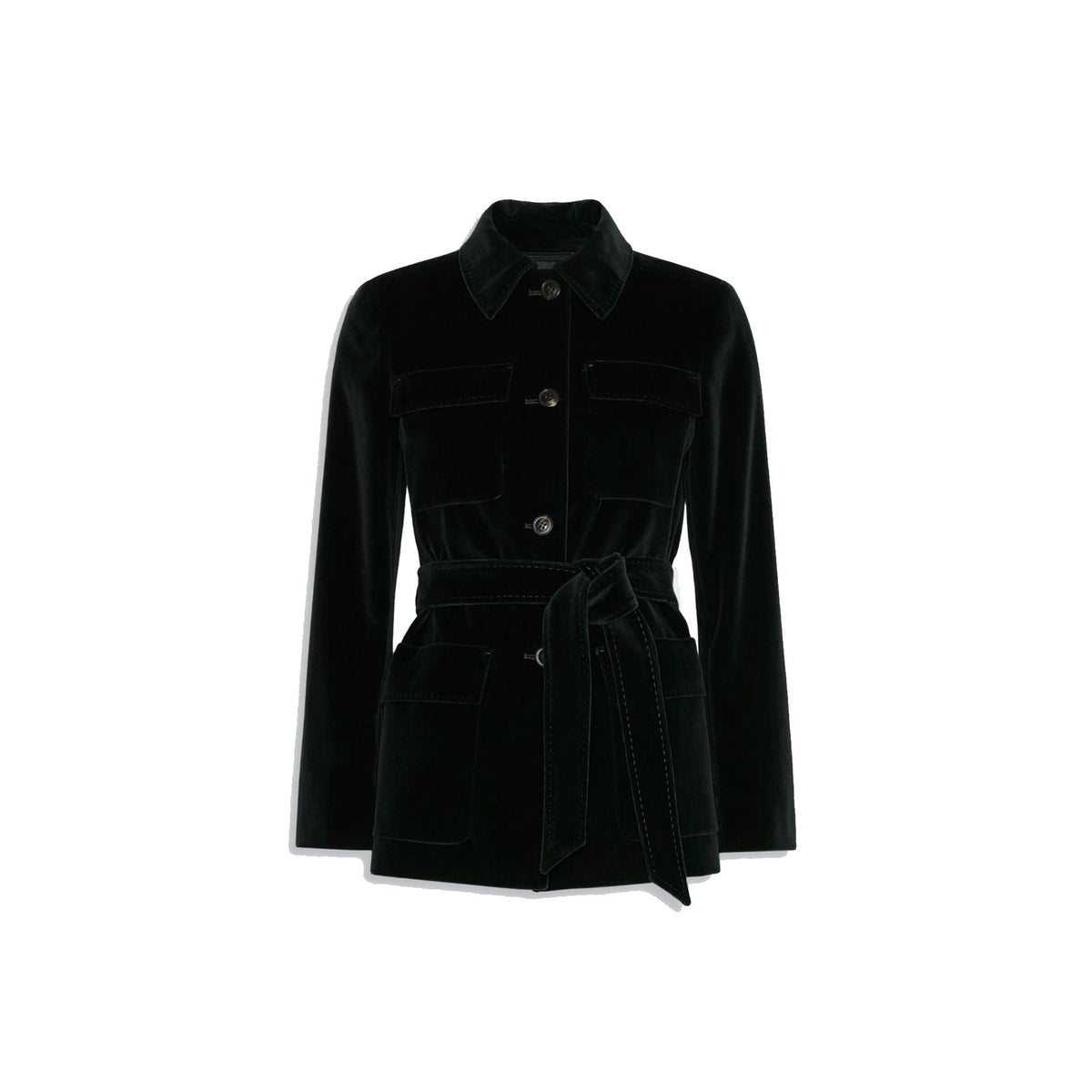 Max Mara Studio Max Mara Studio Velvet Crusca Jacket Women