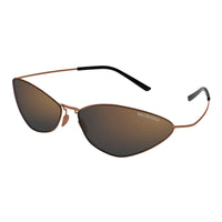 Balenciaga Sunglasses Cat Eye Full Rim, Black Frame and Grey Lens BB0350S001