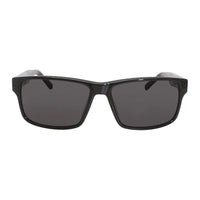 Salvatore Ferragamo Sunglasses Rectangle Full Rim, Black Frame and Grey Lens SF960S001