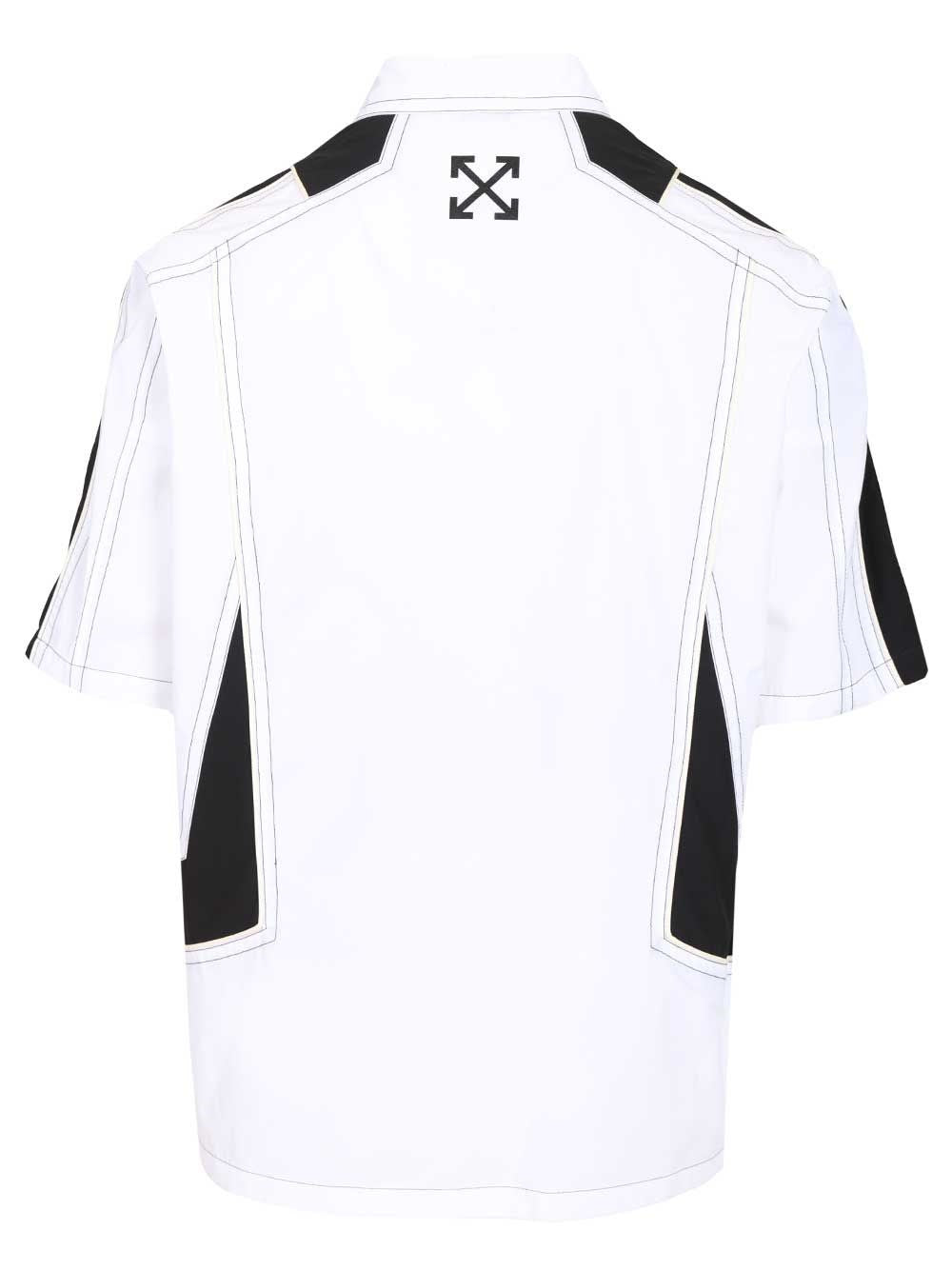 Off-White Men Race Logo Shirt