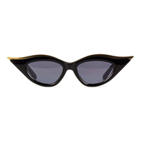 Valentino Sunglasses Cat Eye Full Rim, Pink/White Gold Frame and Pink to Light Pink Gradient AR Lens VLS-114D