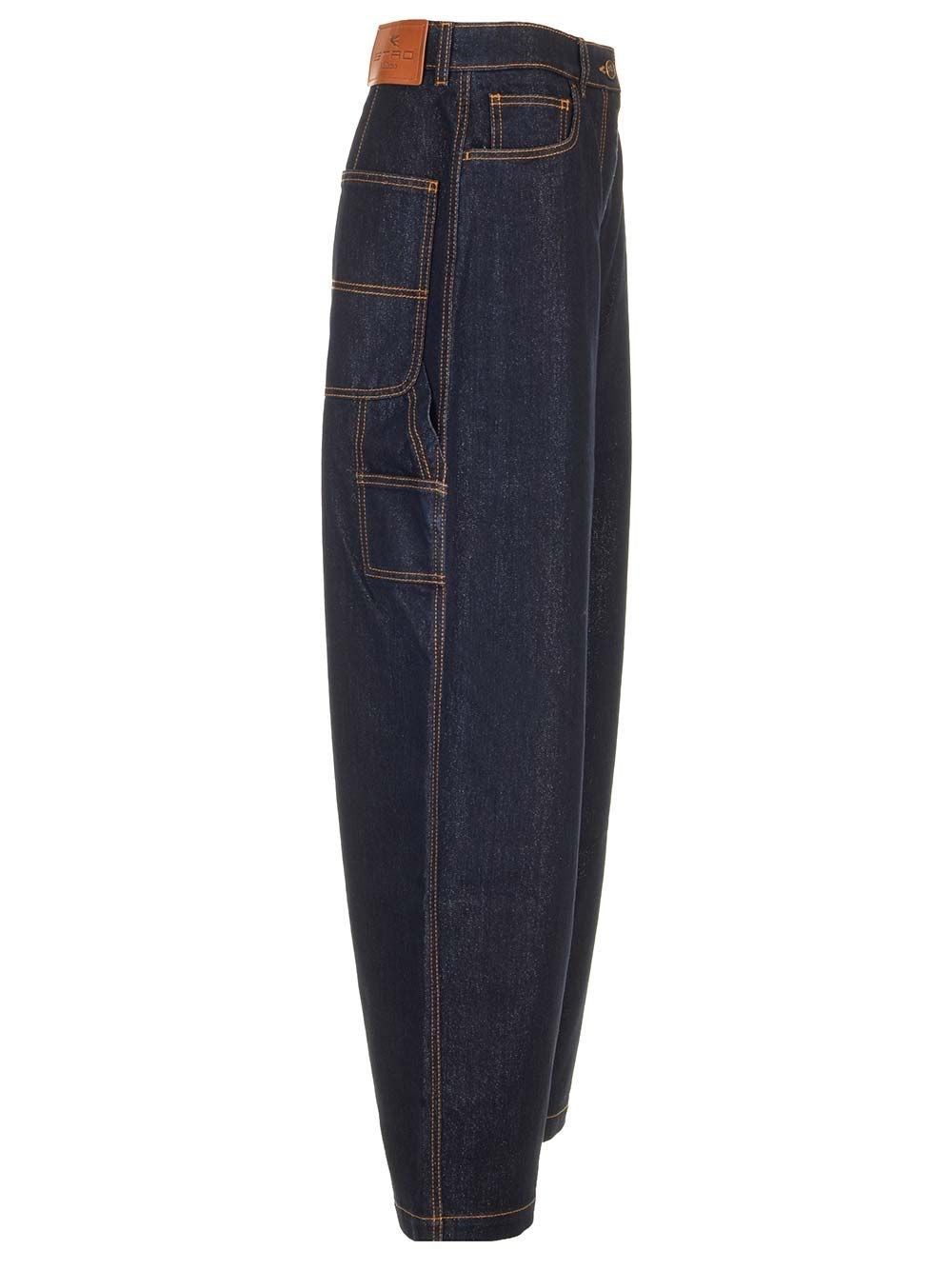 Etro Women Workwear-Style Jeans