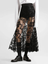 Dolce & Gabbana Women Chantilly Lace Skirt