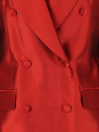 Dolce & Gabbana Women Double-Breasted Mikado Jacket