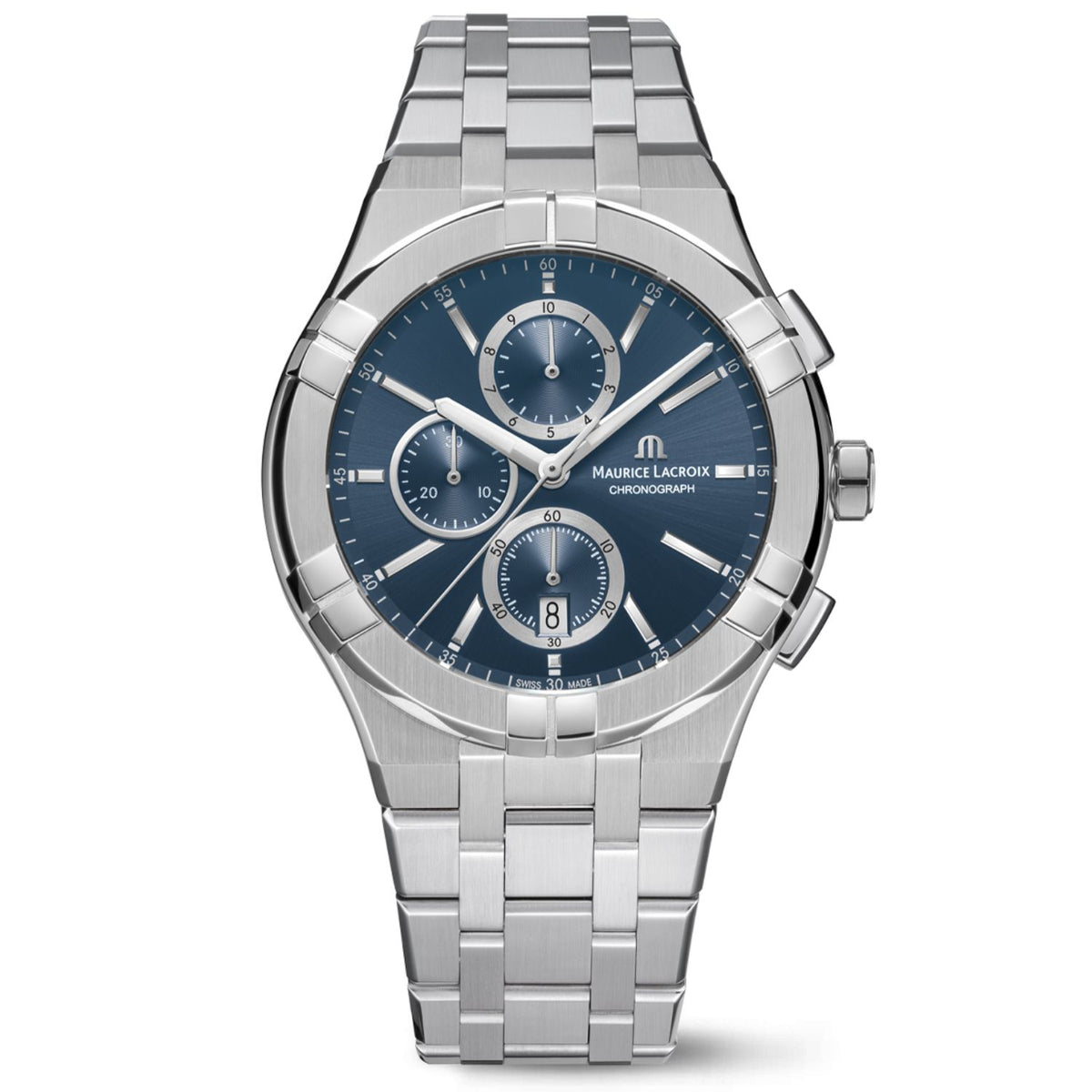 Maurice Lacroix Maurice Lacroix Men's Aikon Blue Dial Watch - AI1118-SS002-430
