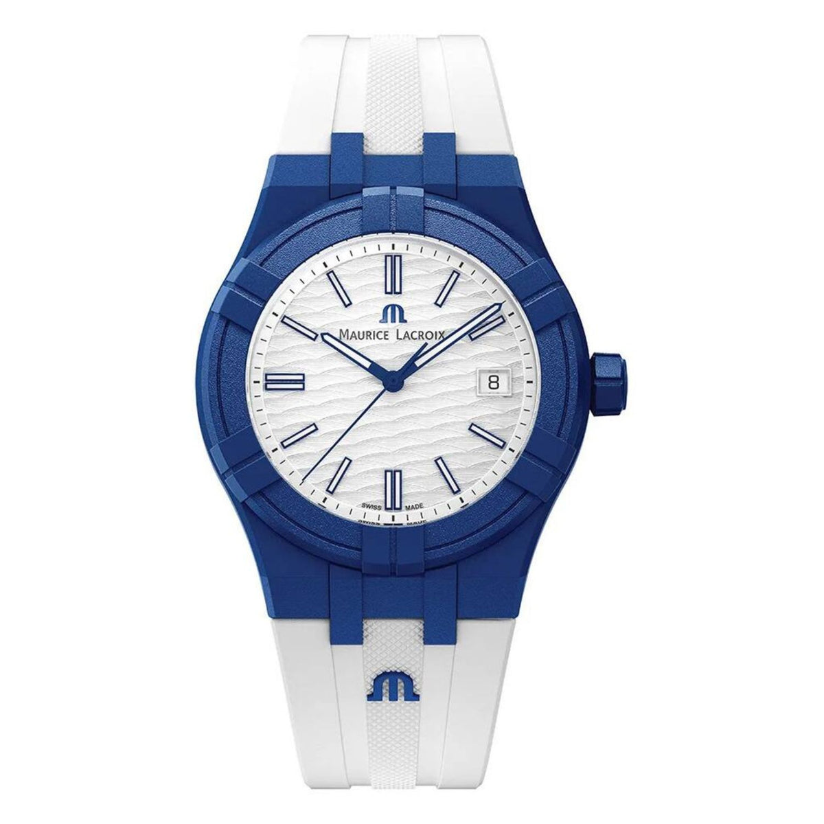 Maurice Lacroix Maurice Lacroix Men's Aikon White Dial Watch - AI2008-BBB11-300