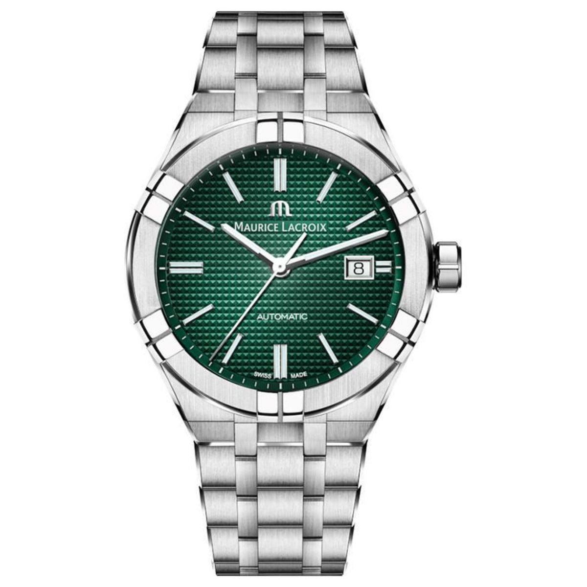 Maurice Lacroix Maurice Lacroix Men's Aikon Green Dial Watch - AI6008-SS002-630