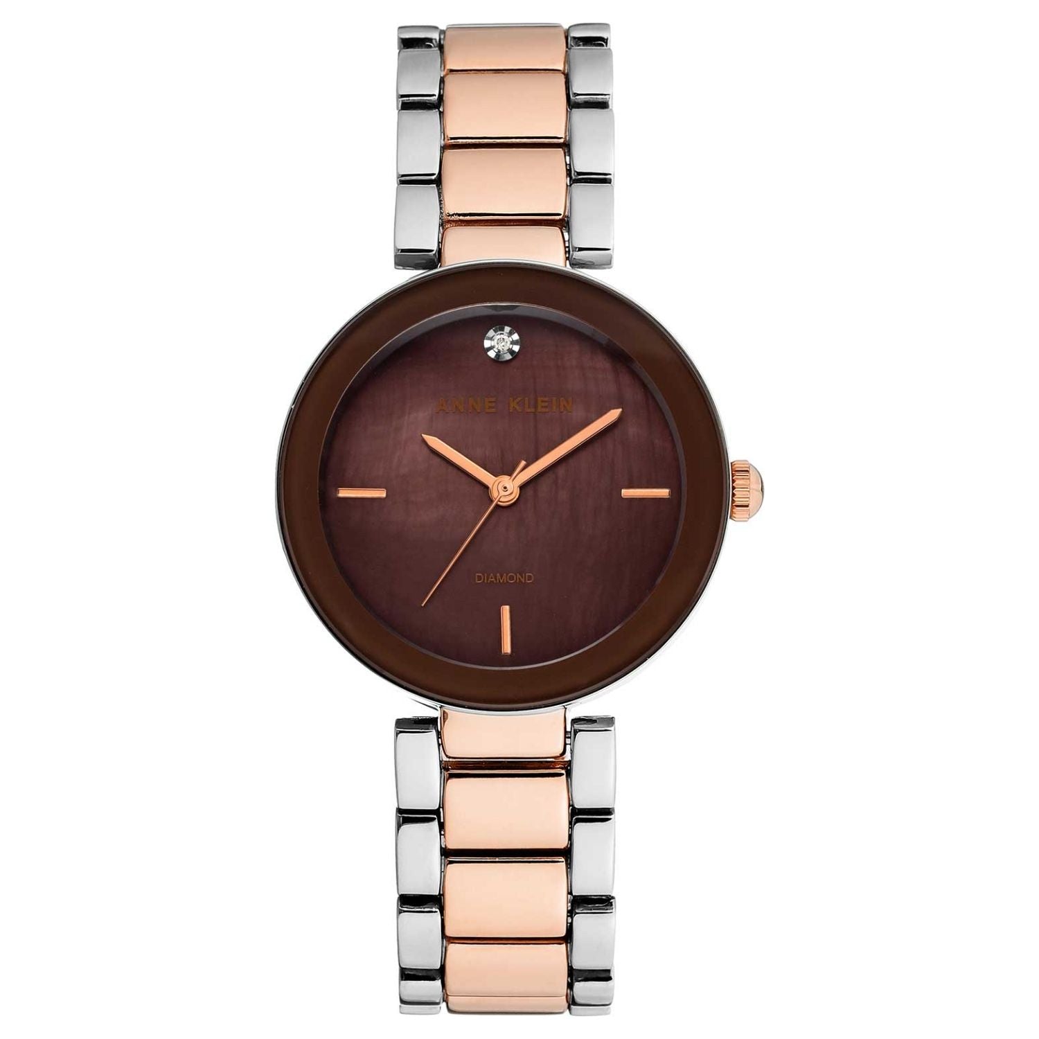 Anne Klein Women's Classic Brown Dial Watch - AK/1363BNRT