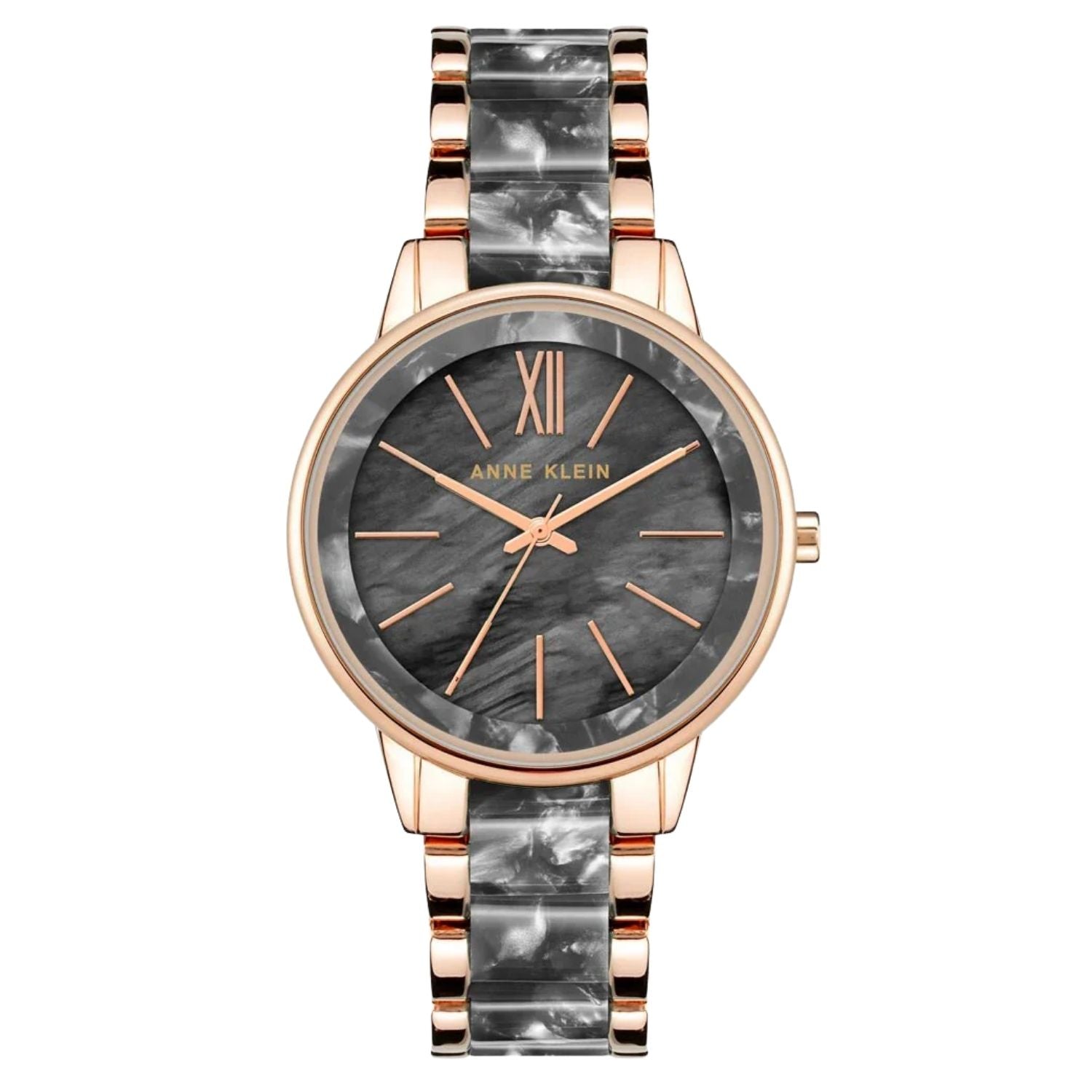 Anne Klein Women's Classic Grey Dial Watch - AK/1412GYRG