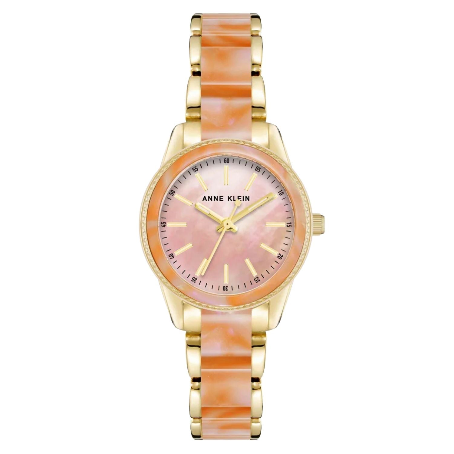 Anne Klein Women's Classic Pink Dial Watch - AK/3212PEGB