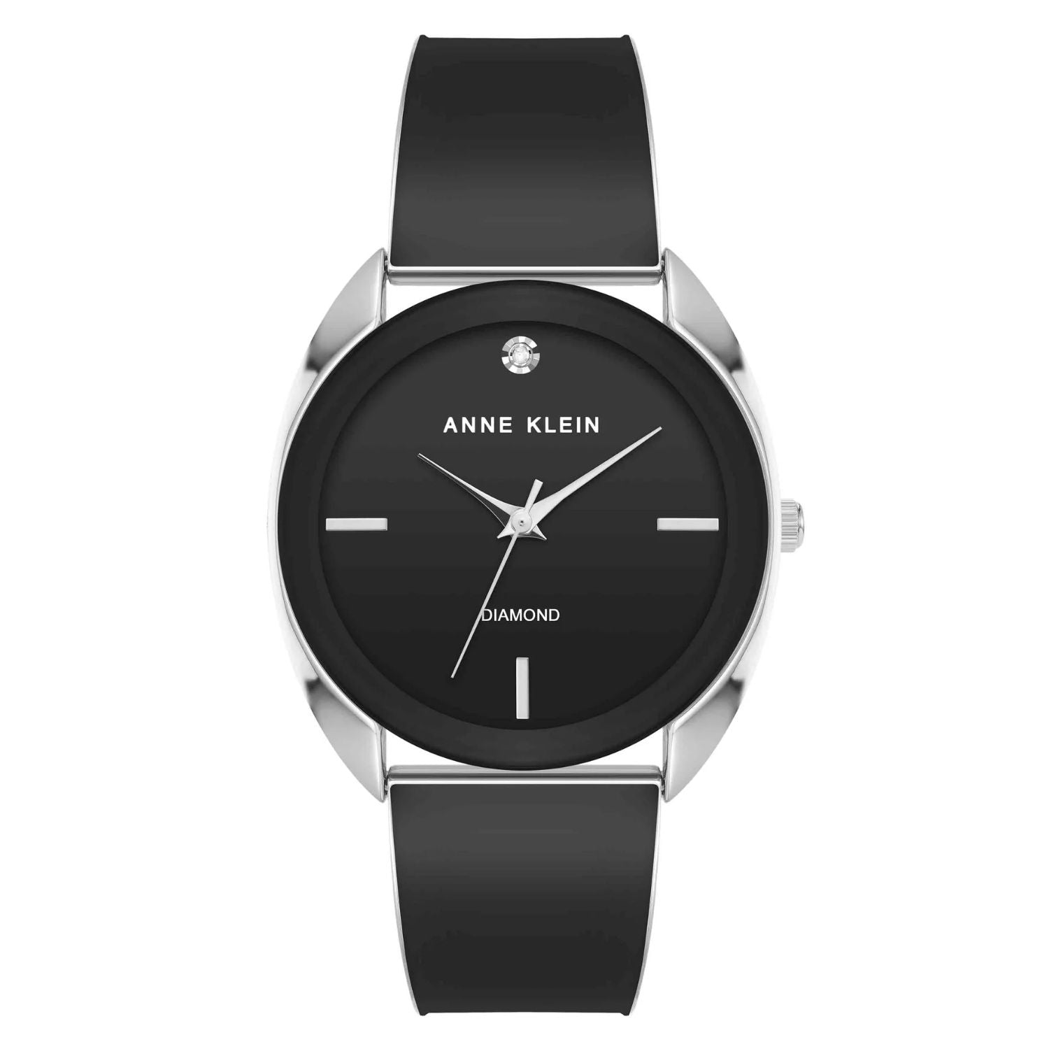 Anne Klein Women's Classic Black Dial Watch - AK/4041BKSV