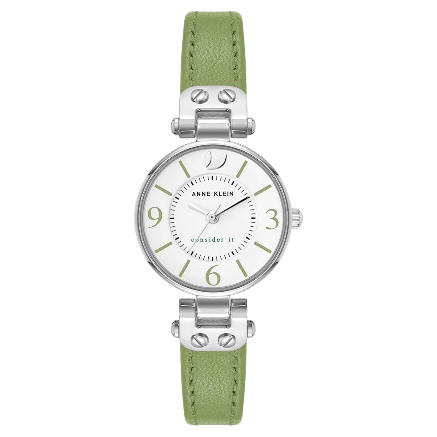 Anne Klein Women's Consider it White Dial Watch - AK/5145WTGN