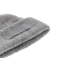 Jacquemus Women Knitted Beanie Hat With Gros-Grain Logo