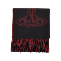 Vivienne Westwood Women Single Orb Double-Face Wool Scarf