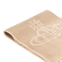 Vivienne Westwood Women Single Orb Double-Face Wool Scarf