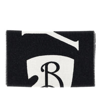 BURBERRY Burberry Men Jacquard Logo Wool Scarf