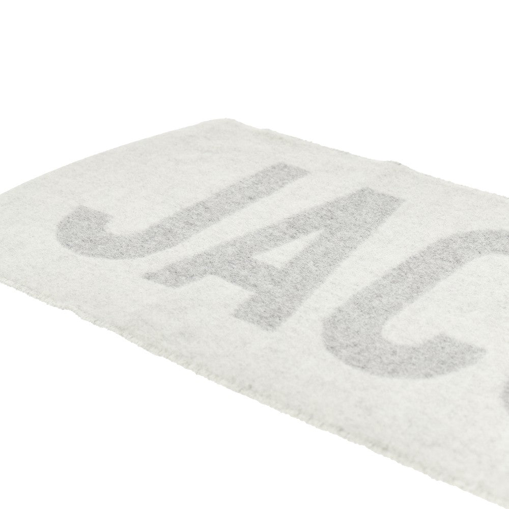 Jacquemus Women Jacquard Logo Wool Scarf