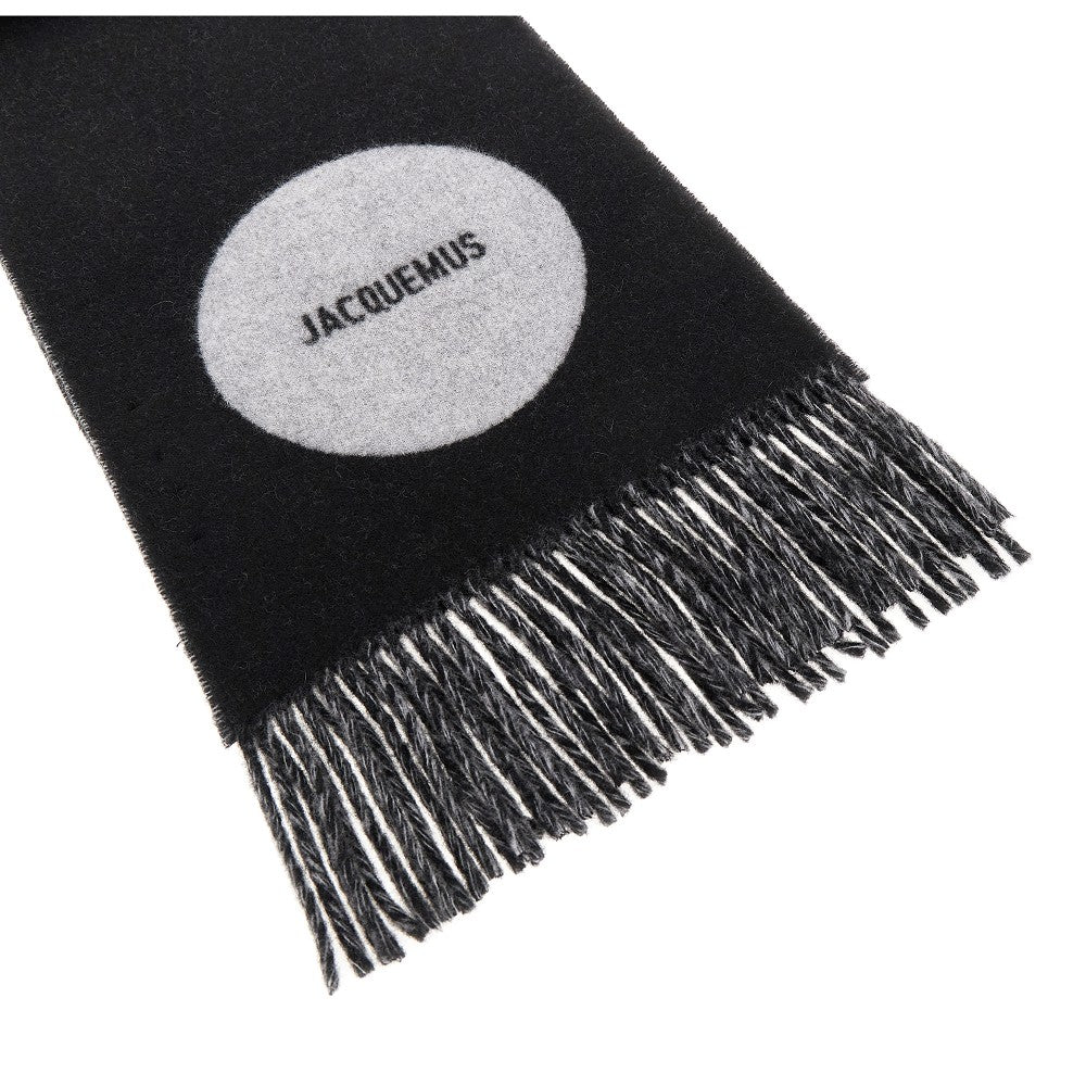 Jacquemus Women 'Rond Carré' Wool Scarf