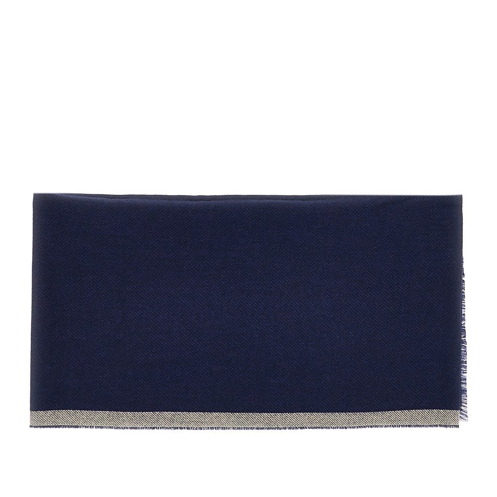 Brunello Cucinelli Men Cashmere And Wool Scarf